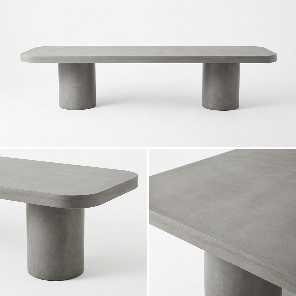 FORMA Concrete Dining Table | 3400mm