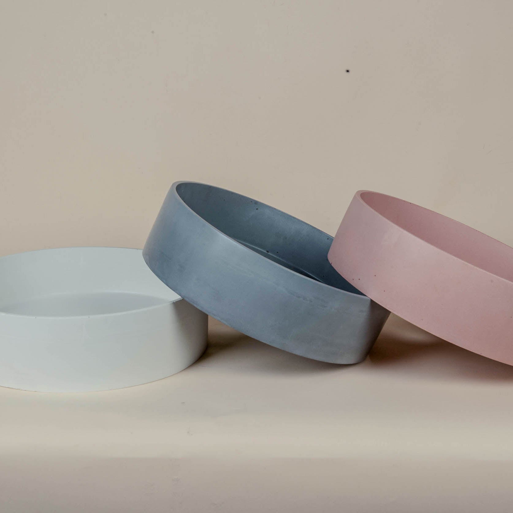 Revolve Concrete Basin – Round Handcrafted Bathroom Sink | Edje Concrete