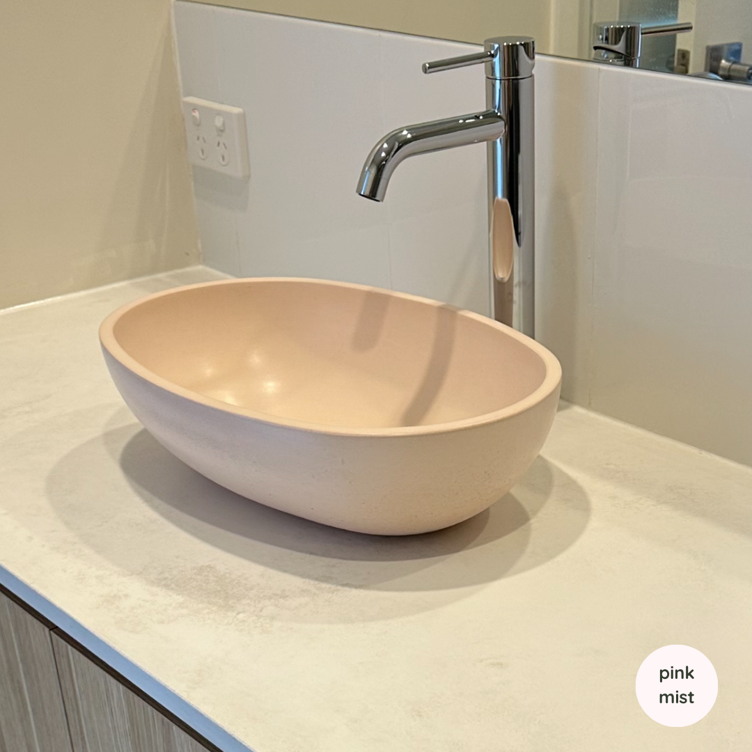 Oslo Concrete Basin - Compact Handcrafted Sink | Edje Concrete
