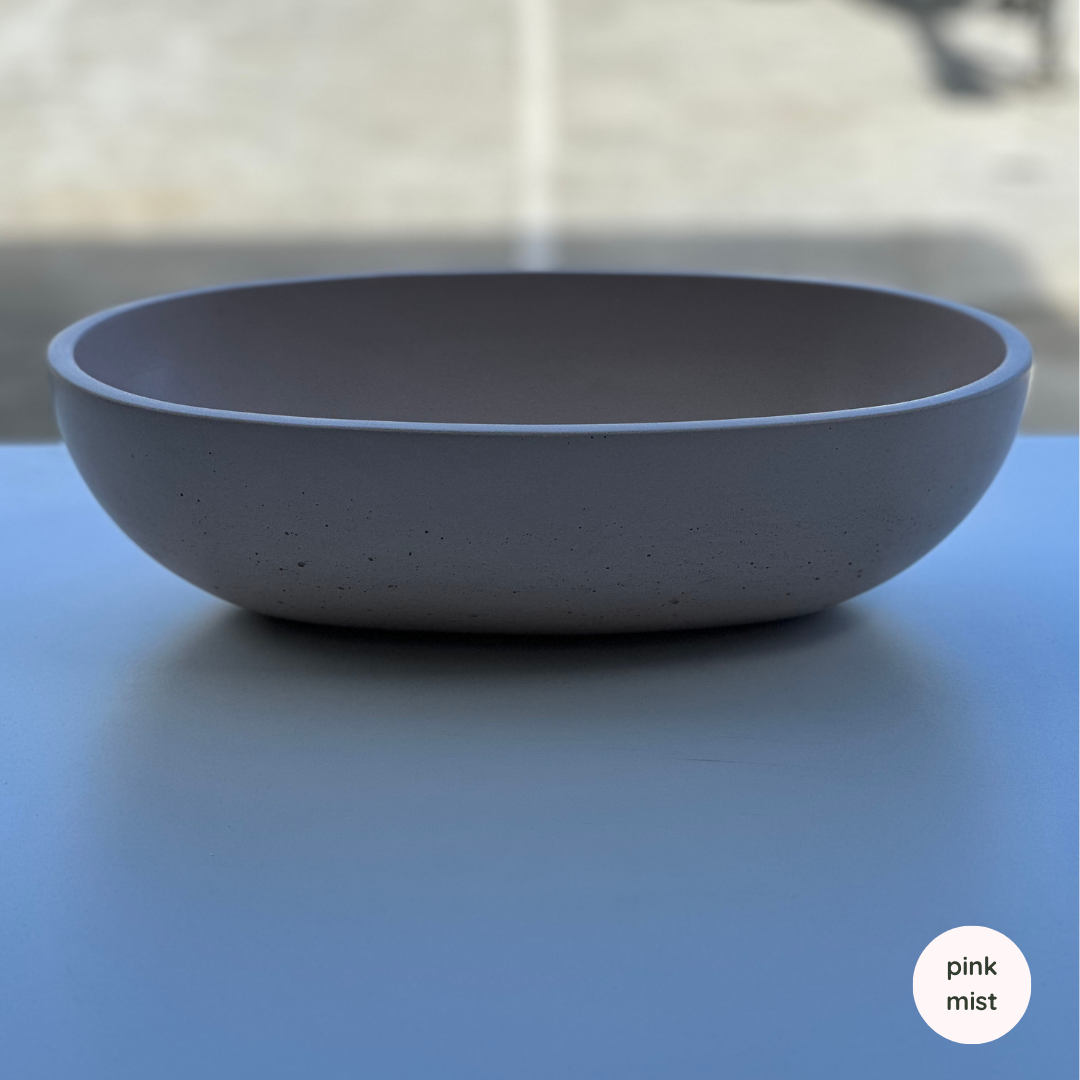 Oslo Concrete Basin – Compact Handcrafted Sink | Edje Concrete