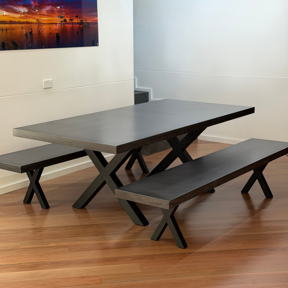 Custom Concrete Dining Tables