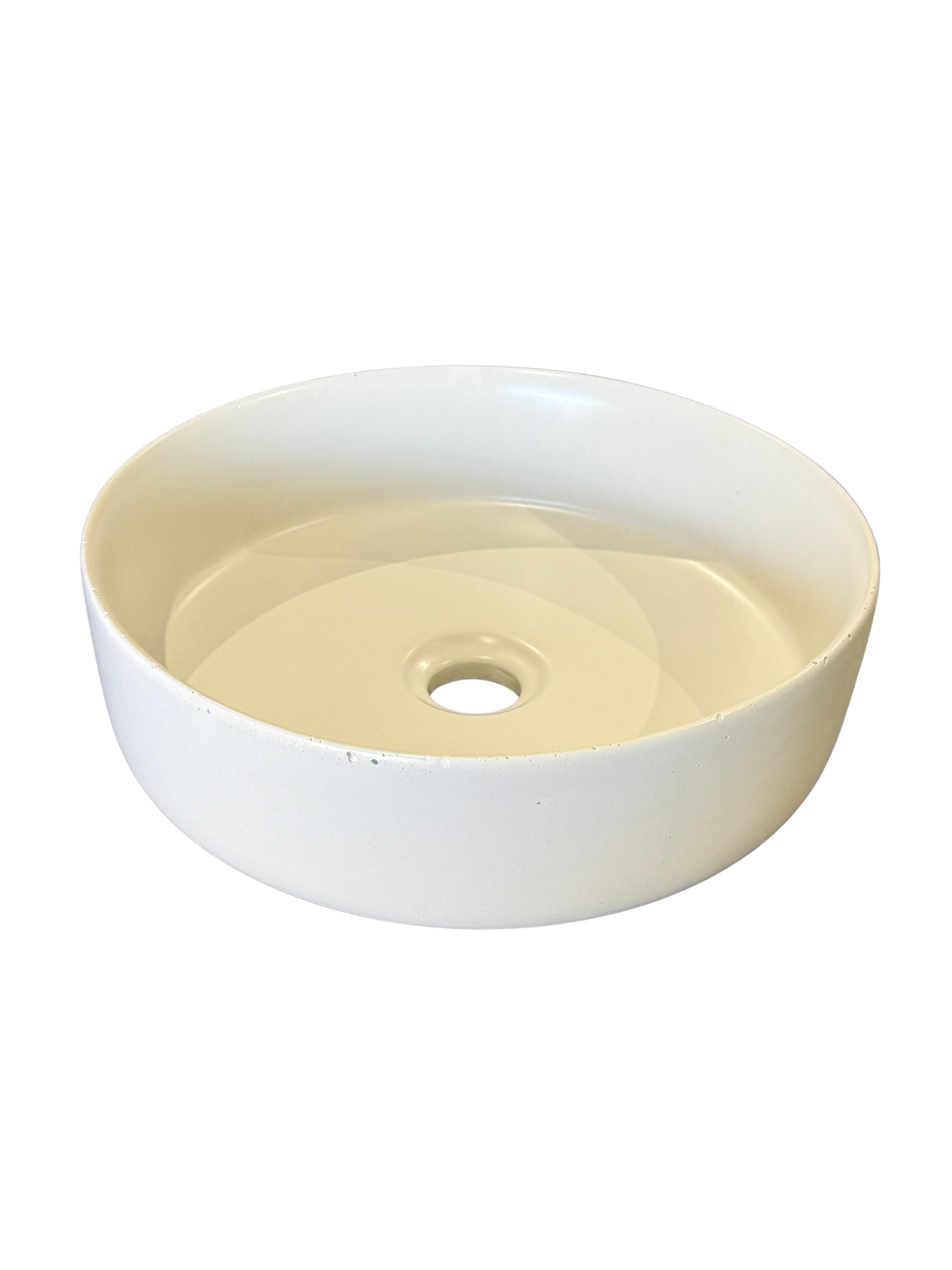Lunar Concrete Basin - Sand | In stock and ready to ship