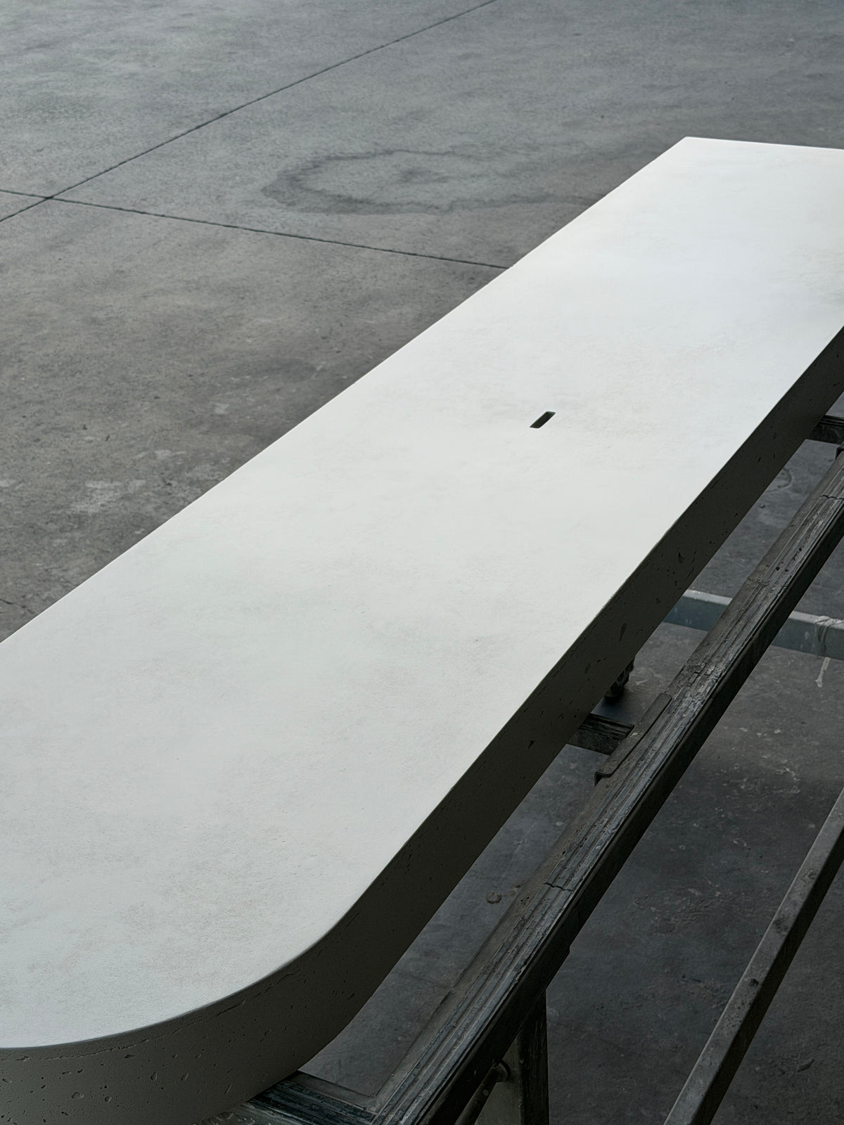 Custom Concrete Vanities with Integrated Basins