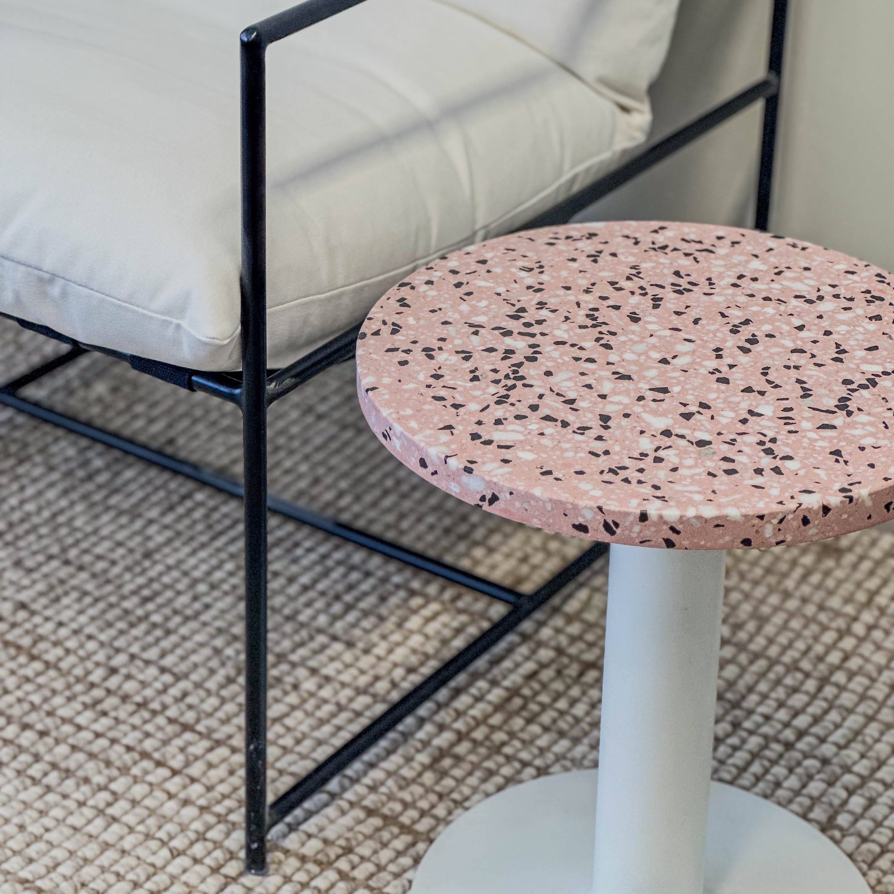 Terrazzo Accent Side Table